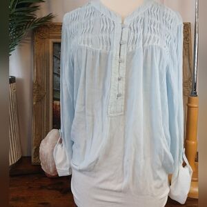 Bondolino Light Blue Women's Top Xxl